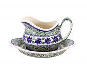 Gravy boat - Polish pottery